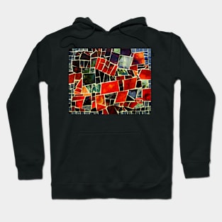 Bits and Pieces Paper Mosaic Hoodie